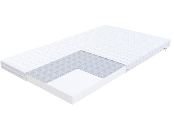 Materac piankowy BABY CARE – bezpieczny materac niemowlęcy z elastycznej pianki