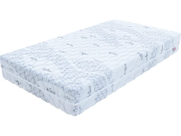 Pokrowiec na materac Cashmere z kaszmirem, pikowany, antyalergiczny, z zamkiem